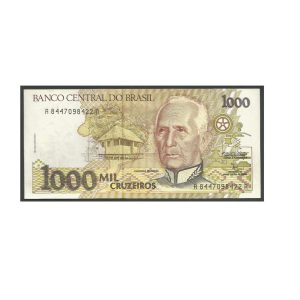 CÉDULA DO BRASIL 1000 CRUZEIROS C 218 FE