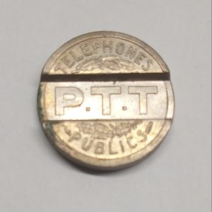 FICHA TELEFÔNICA DA FRANÇA 1937