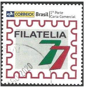 SELO DO BRASIL FILATELIA 77 - USADO