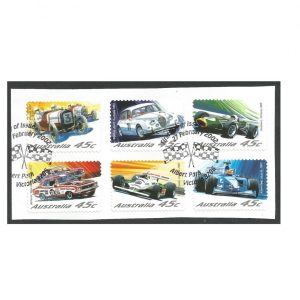SELOS DA AUSTRÁLIA CARROS DE CORRIDA SW 2120/5