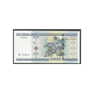 CÉDULA DA BIELORRÚSSIA 1000 RUBLOS 2000 FE