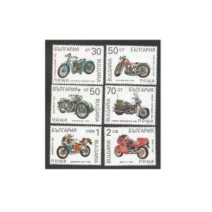BULGÁRIA SCOTT Nº 3696/1 - MOTOCICLETAS