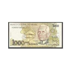CÉDULA DO BRASIL 1000 CRUZEIROS  C 217 FE