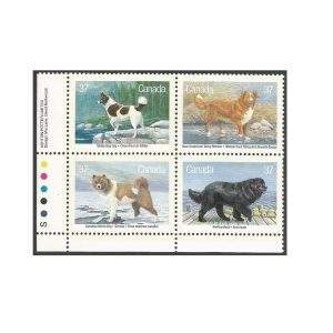 CANADÁ 1988 CÃES - SW 1097/0 MINT
