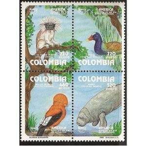 COLÔMBIA - SC Nº 861 - FAUNA MINT