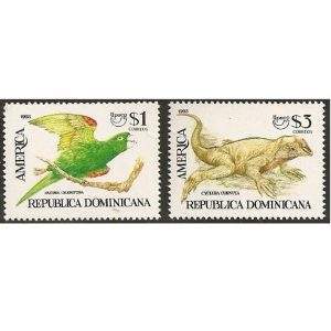 REPÚBICA DOMINICANA SC 1145/6 MINT