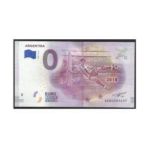 CÉDULA FANTASIA ZERO EURO