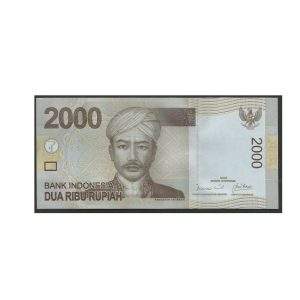 CÉDULA DA INDONÉSIA 2000 RUPIAS 2009 FE