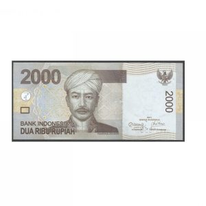 CÉDULA DA INDONÉSIA 2000 RUPIAH 2011 FE