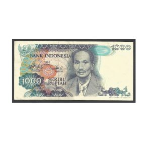 CÉDULA DA INDONÉSIA 1000 RUPIAS 1980 MBC/SOB