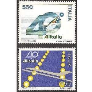 ITÁLIA - ALITÁLIA- 40 ANOS YV 981