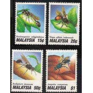 MALÁSIA - INSETOS SCOTT Nº 438/1