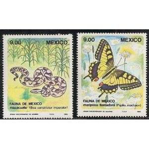 México - Scott nº 1326/7 - Fauna