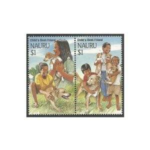 NAURU CÃES 1994 - SW 417/8 MINT