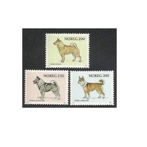 NORUEGA CÃES 1983 - YV 834/6 MINT