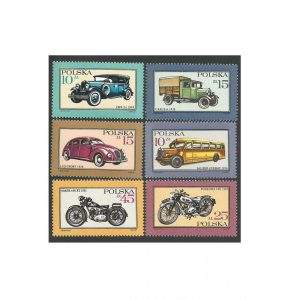POLÔNIA SC Nº 2798/3 - CARROS E MOTOS MINT