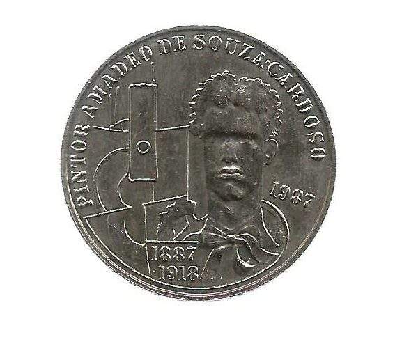 MOEDA DE PORTUGAL 100 ESCUDOS 1987 KM 644 - Imagem 2