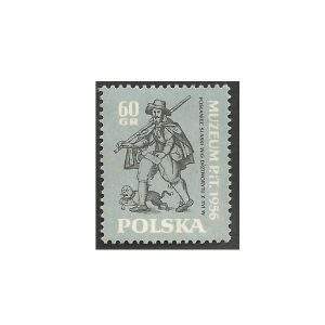 POLÔNIA CÃO E CARTEIRO 1956 - YV 881 MINT