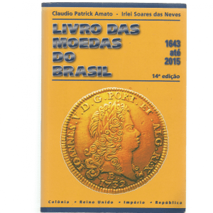 CATÁLOGO - LIVRO DAS MOEDAS DO BRASIL USADO BEM CONSERVADO