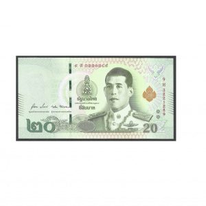 CÉDULA DA TAILÂNDIA 20 BATH 2019 P 135 FE
