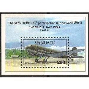 Vanuatu - SC 590/4 - 2ª Guerra Mundial
