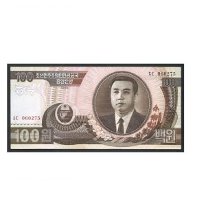 CÉDULA DA CORÉIA DO NORTE 100 WON 1992 FE