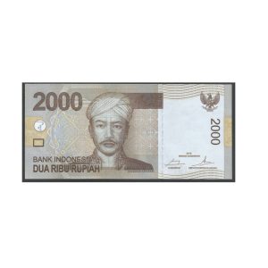 CÉDULA DA INDONÉSIA 2000 RUPIAH 2016 FE