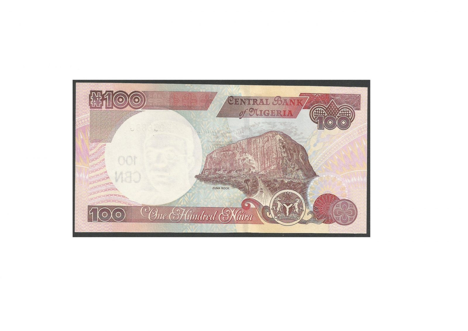 CÉDULA DA NIGÉRIA 100 NAIRA 2005 FE - Imagem 2