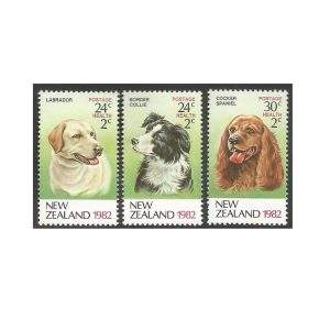 NOVA ZELÂNDIA - CÃES 1982 YV 819/1 MINT