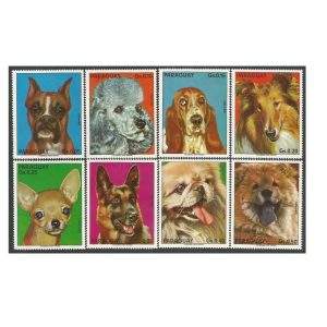 PARAGUAI CÃES 1975 - SW 2682/9 MINT