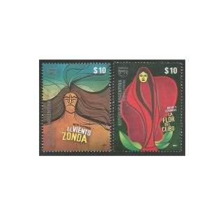 ARGENTINA - MITOS E LENDAS SW 3582/3 MINT