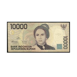CÉDULA DA INDONÉSIA 10.000 RUPIAS SOB
