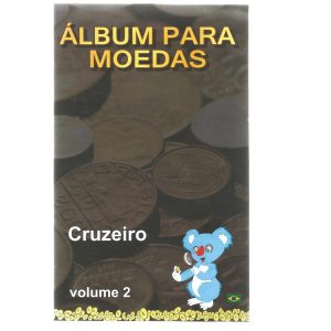 ÁLBUM PARA MOEDAS VOL 2 CRUZEIRO