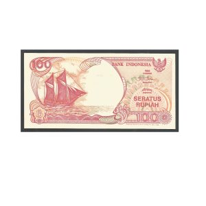 CÉDULA DA INDONÉSIA 100 RUPIAS FE