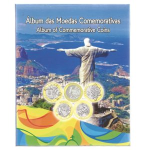 ÁLBUM DAS MOEDAS COMEMORATIVAS – RIO 2016