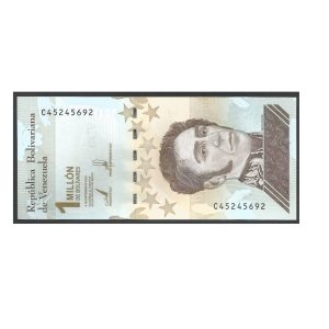 CÉDULA DA VENEZUELA 1 MILHÃO DE BOLÍVARES FE