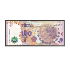 CÉDULA DA ARGENTINA 100 PESOS FE