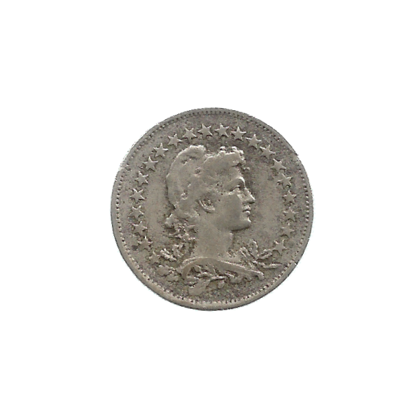 MOEDA DO BRASIL 200 RÉIS 1927 V 099 - Imagem 2