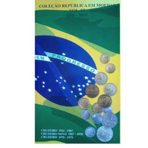 ÁLBUM PARA MOEDAS DO BRASIL VOLUME 3 1942 - 1975