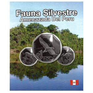 ÁLBUM DE MOEDAS DO PERU FAUNA SILVESTRE