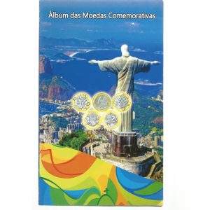 ÁLBUM DAS MOEDAS COMEMORATIVAS  RIO 2016