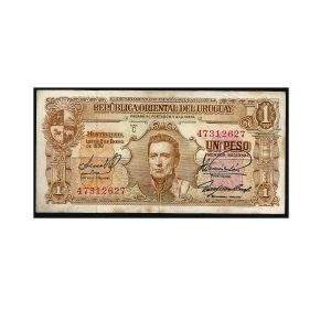 CÉDULA DO URUGUAI 1 PESO MBC