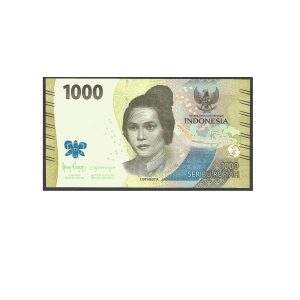 CÉDULA DA INDONÉSIA 1000 RÚPIAS 2022 FE