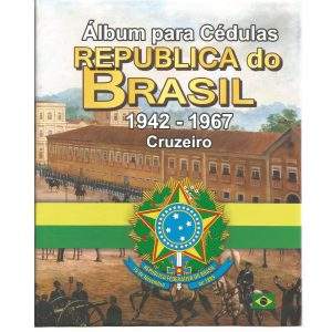 ÁLBUM PARA CÉDULAS DO BRASIL 1942 - 1967