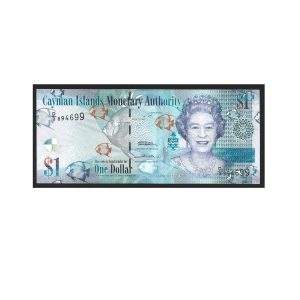 CÉDULA DAS ILHAS CAYMAN 1 DÓLAR 2010 FE
