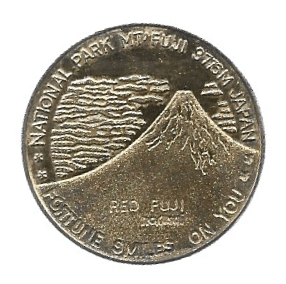 MEDALHA / SOUVENIR MONTE FUJI