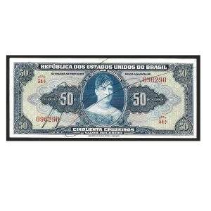 CÉDULA DE 50 CRUZEIROS C 024 SOB/FE
