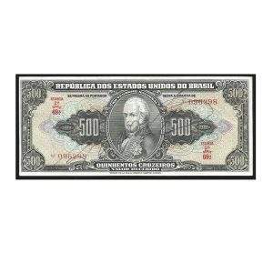 CÉDULA DE 500 CRUZEIROS C 099 SOB
