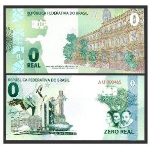 CÉDULA DE FANTASIA PÇA DA REPÚBLICA SP