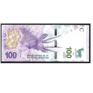 CÉDULA DA ARGENTINA 100 PESOS FE